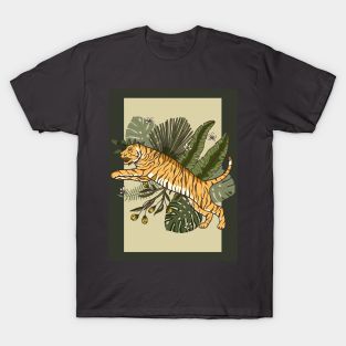 Botanical Tiger T-Shirt